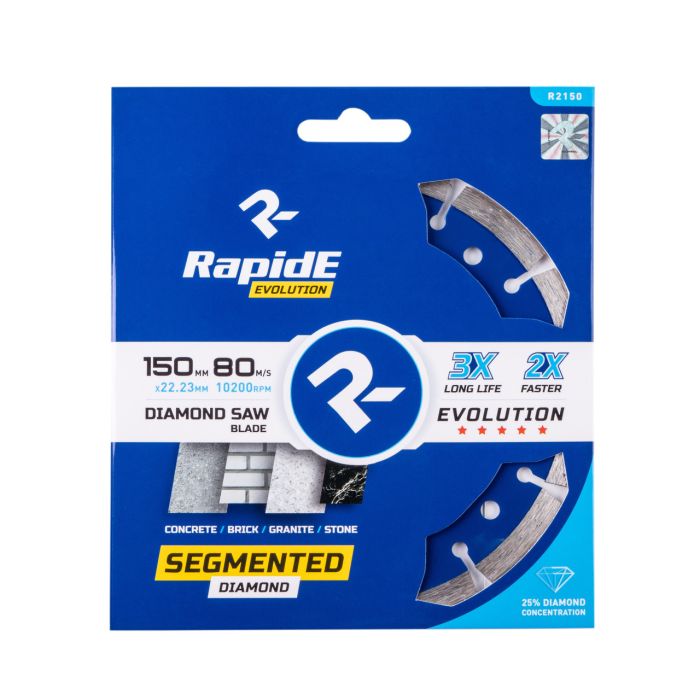 Диск алмазный Rapide 150*22.2 SEGMENTED