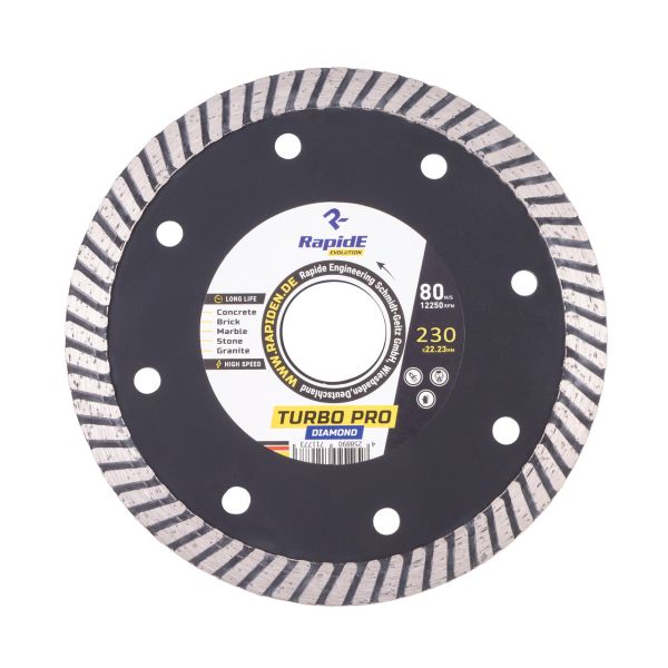 Алмазный Диск 230х22.23 TURBOPRO Rapide БЕТОН