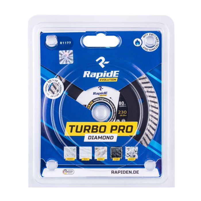 Алмазный Диск 230х22.23 TURBOPRO Rapide БЕТОН