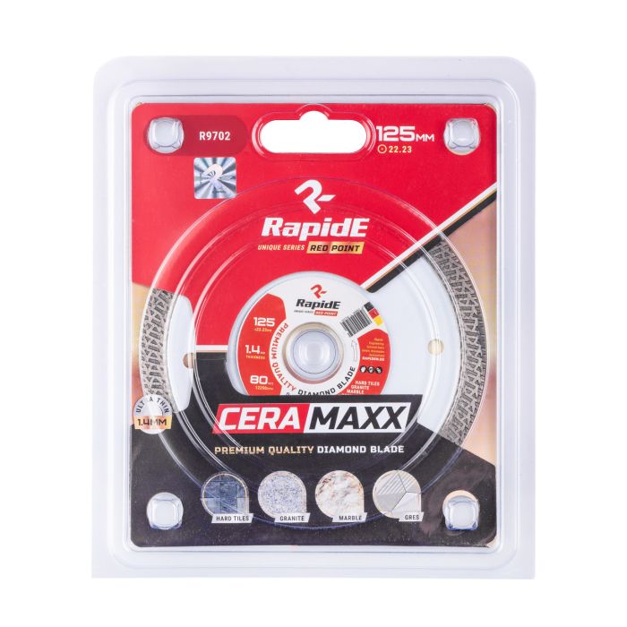 Алмазный Диск 125х22.23 CeraMAXX Rapide (Гранит и керамогранит)