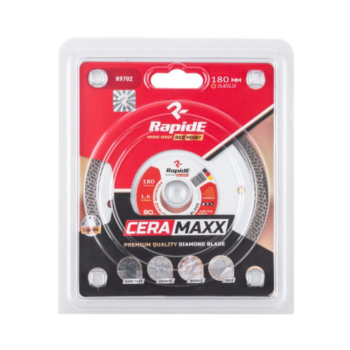 Алмазный Диск 180х22.23/25.4 CeraMAXX Rapide (Гранит и керамогранит)