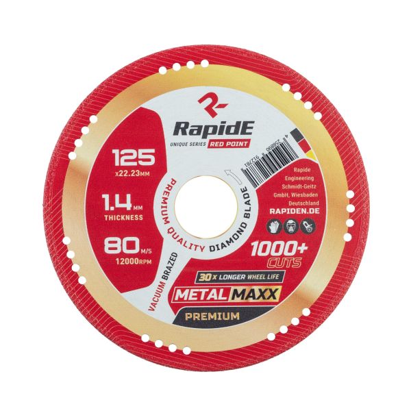 Алмазный Диск 125х22.23 MetalMAXX Rapide По металлу