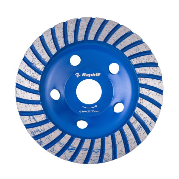 Алмазный шлифовальный диск 180х22.23 Rapide Turbo Type