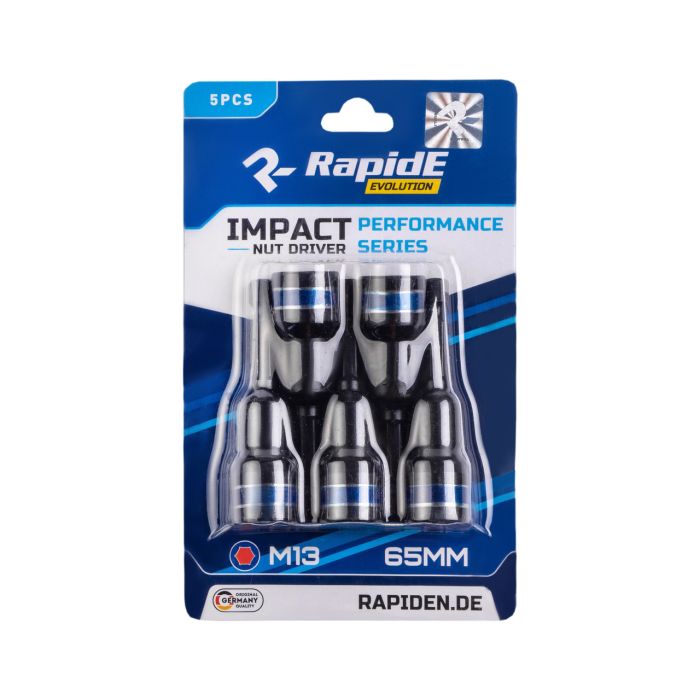 Бита 13х65мм IMPACT Rapide под кровельный саморез  (Головка шестигранная)