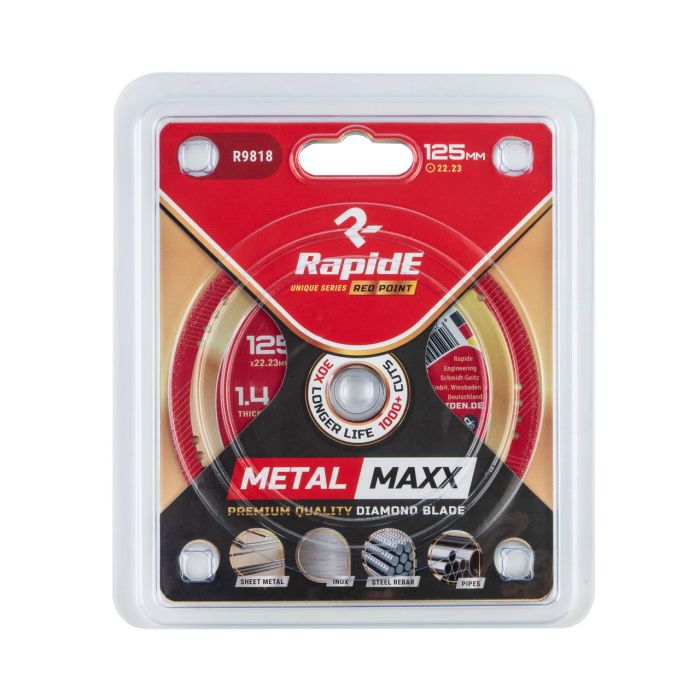 Алмазный Диск RapidE 115x22.2 MetalMAXX Rapide По металлу