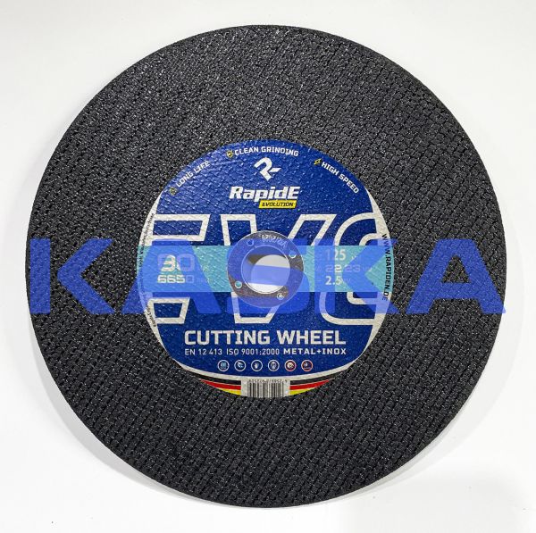 Отрезной круг 125x2.5x22.23 RapidE Abrasive EVOLUTION