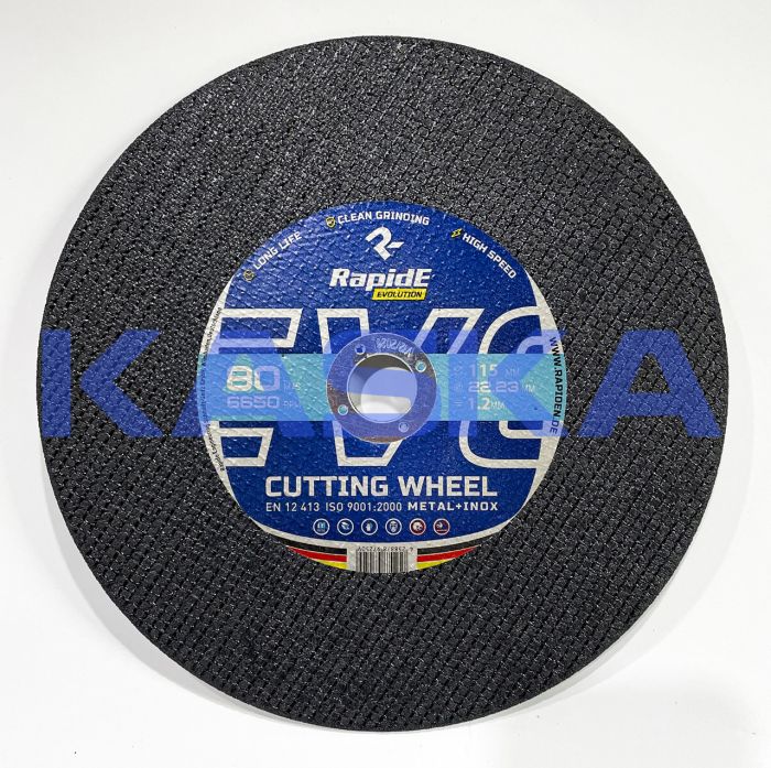 Отрезной круг 115x1.2x22.23 RapidE Abrasive EVOLUTION