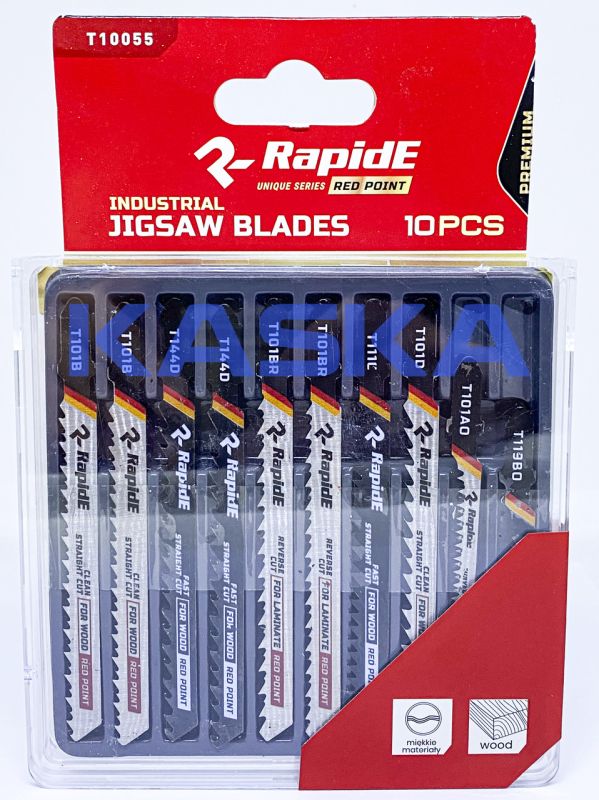 Набір пилок до електролобзика Rapide RED POINT T10055