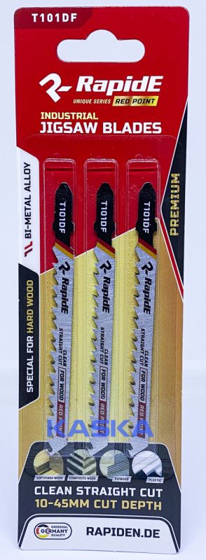 Пилочки до електролобзика T101DF BI-METAL PREMIUM RapidE RED POINT