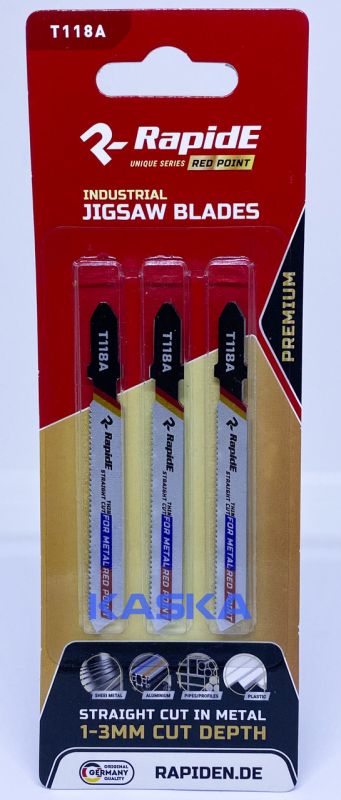 Пилочки до електролобзика T118A PREMIUM RapidE RED POINT