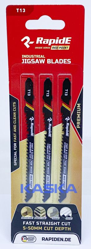 Пилочки до електролобзика T13 PREMIUM RapidE RED POINT