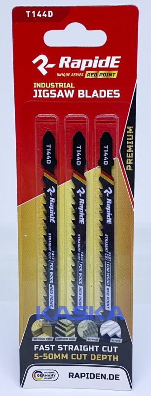 Пилочки до електролобзика T144D PREMIUM RapidE RED POINT