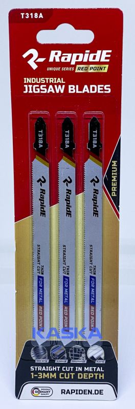 Пилочки до електролобзика T318A PREMIUM RapidE RED POINT