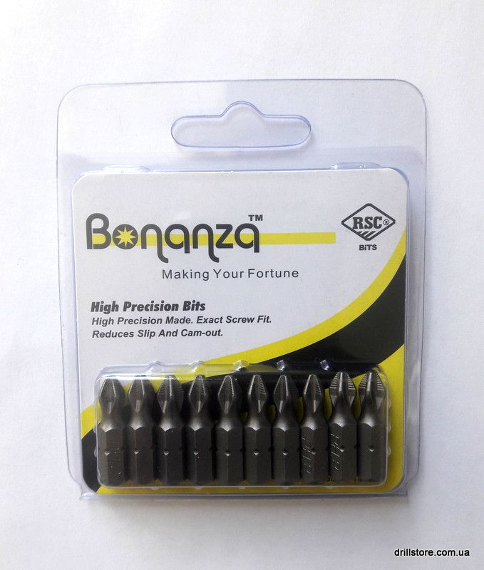 Біта BONANZA PH-1-25 (10 штук)