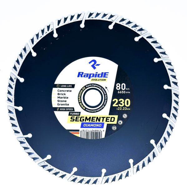 Алмазний диск RapidE TURBO SEGMENT 230x22.2