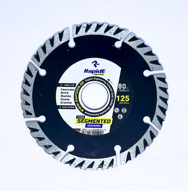 Алмазний диск RapidE TURBO SEGMENT 125x22.2