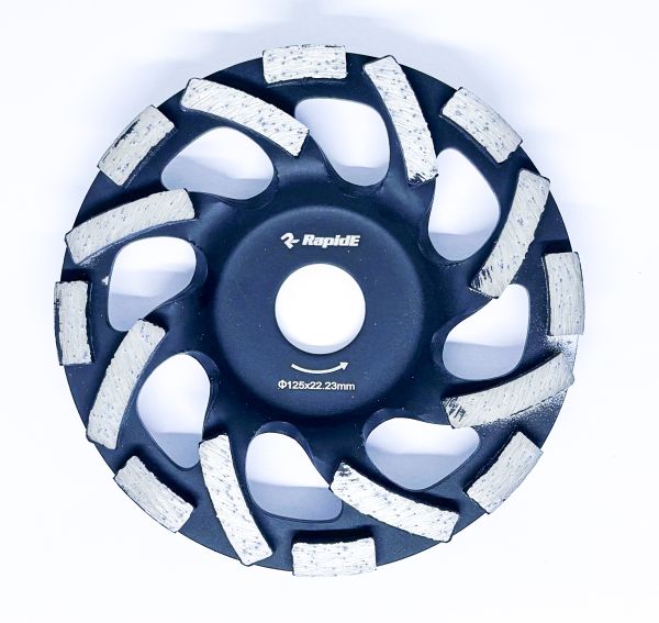 Шліфувальна алмазна торцева фреза RapidE 125 F-type RP