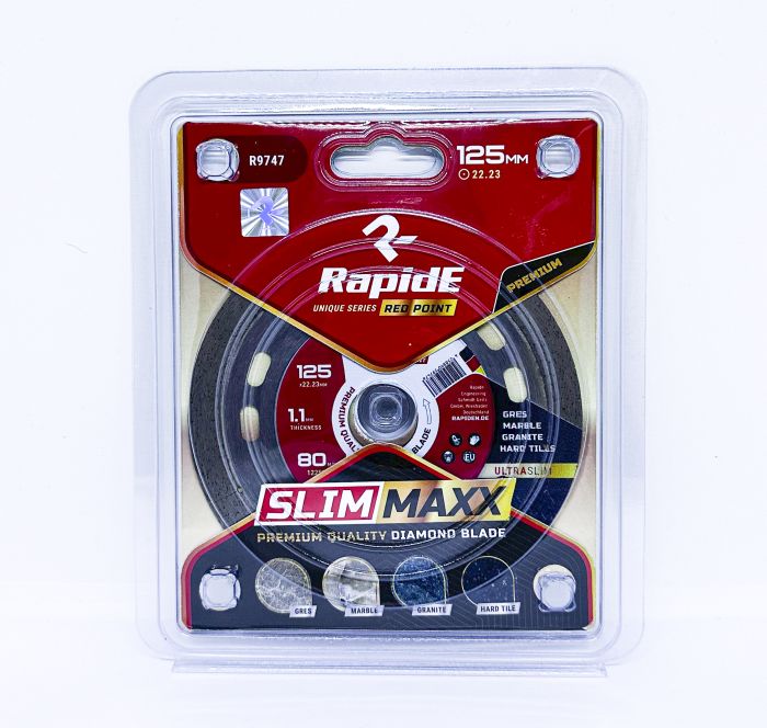 Алмазний диск RapidE SLIMMAXX (ультратонкий 1.1мм) 125x22.2