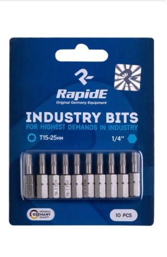 Біта Т15-25mm Rapide industrial bits ACR