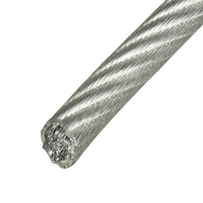 Трос сталевий в ПВХ оболонці 2/3 мм 50 метр