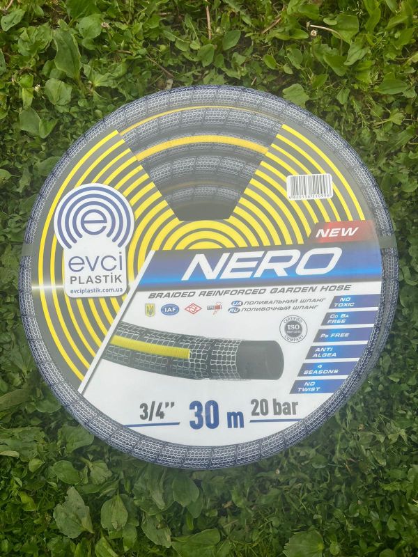 Шланг цветной армированный Nero 3/4  30 метрів