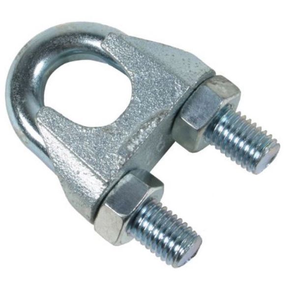 Сталевий затиск для тросів 3 мм (100 штук)